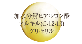 加水分解ヒアルロン酸アルキル（C-12-13）グリセリル